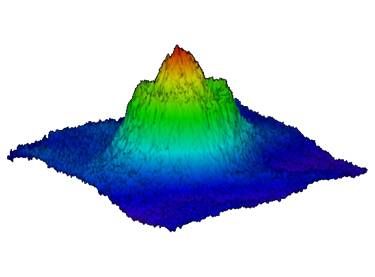 mott insulator ultracold cesium atoms wedding cake